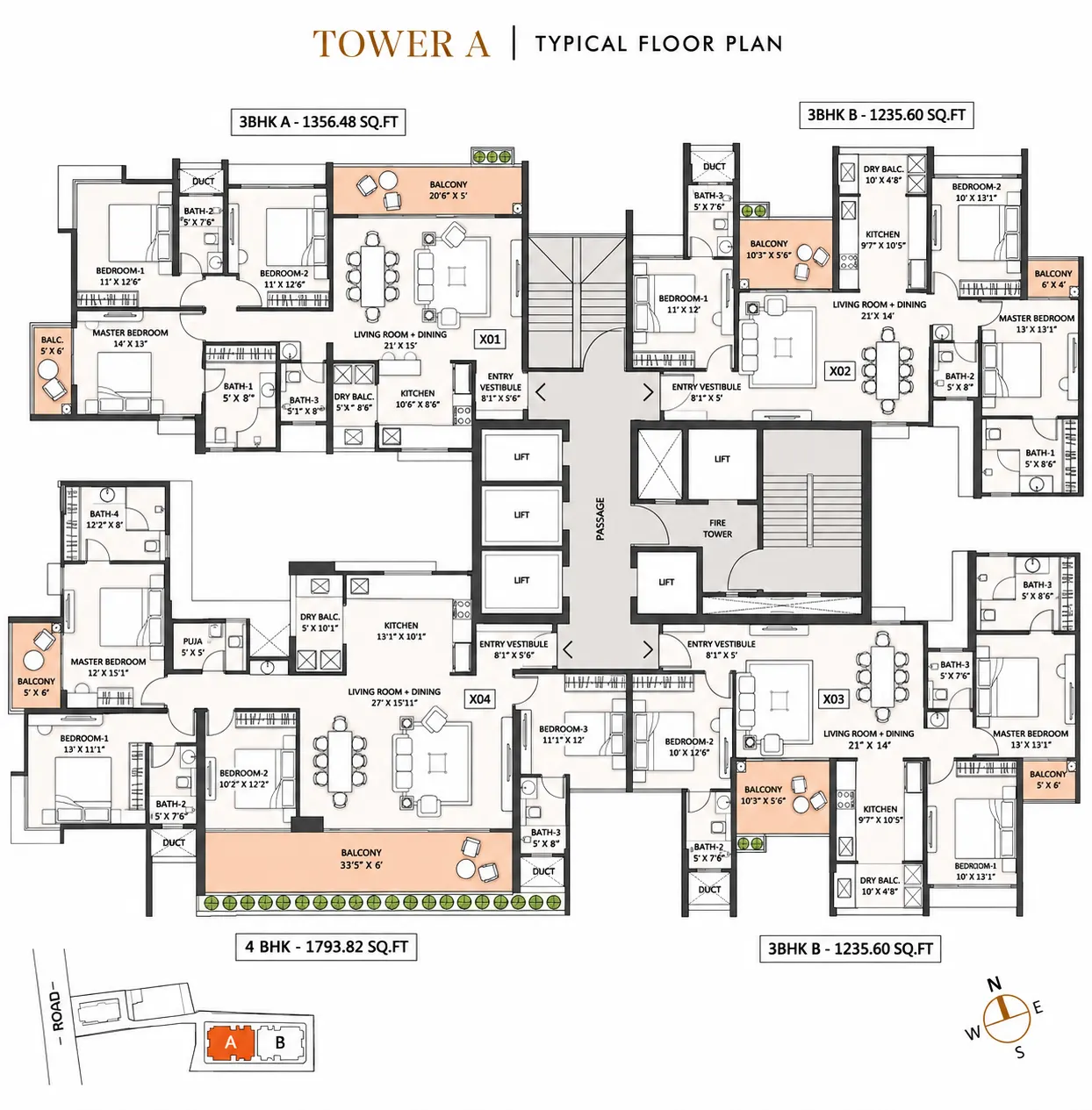 AURUS BY AUSTIN layout plan 4