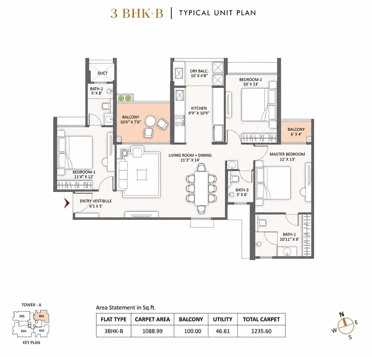 AURUS BY AUSTIN layout plan 1